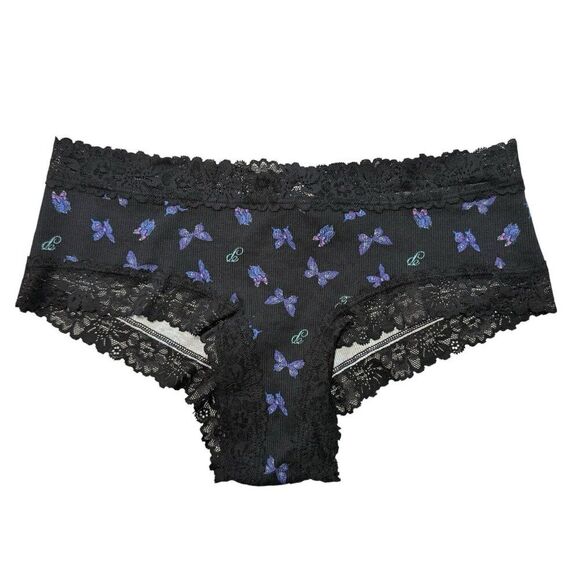 Victoria's Secret PINK Cheeky Lace Panties Womens Medium M LOT OF 4 VS Panty - Picture 3 of 10